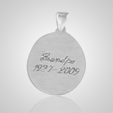 Regular Finger Print Sterling Silver Keepsake