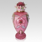 June Flock Cremation Urn