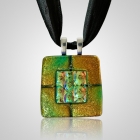 Rusty Green Memorial Ashes Pendant