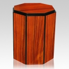 Octagon Gloss Cremation Urn